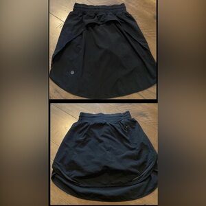 EUC Lululemon Hottie Hot Skirt Skort with built in Shorts